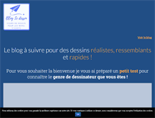 Tablet Screenshot of blog-le-dessin.com